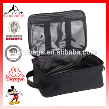 Sac de voyage de voyage noir Mini sac d&#39;organisateur d&#39;accessoires